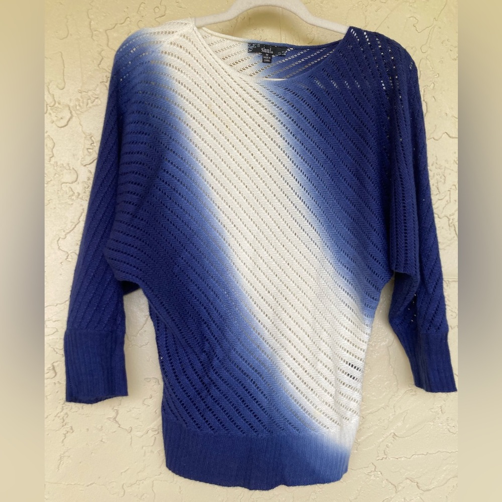 SALONI Gradient Knit Light Weight Sweater